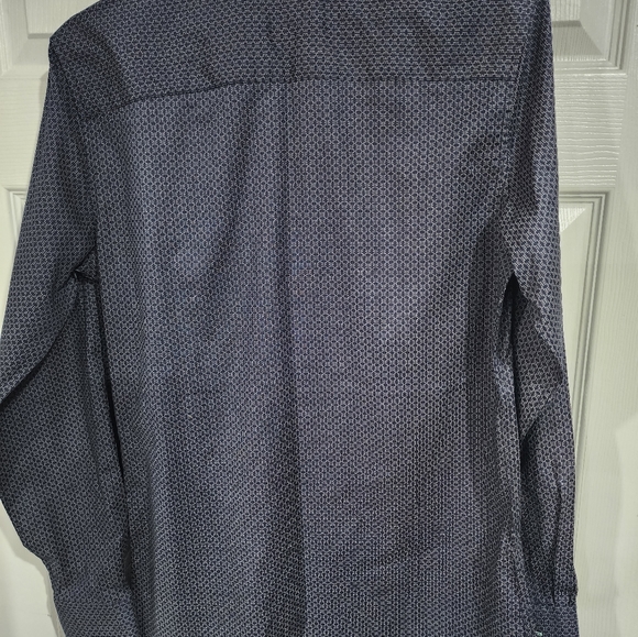 Navy Slim Fit dress shirt - Picture 3 of 6